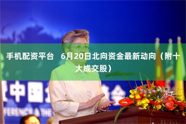 手机配资平台   6月20日北向资金最新动向（附十大成交股）