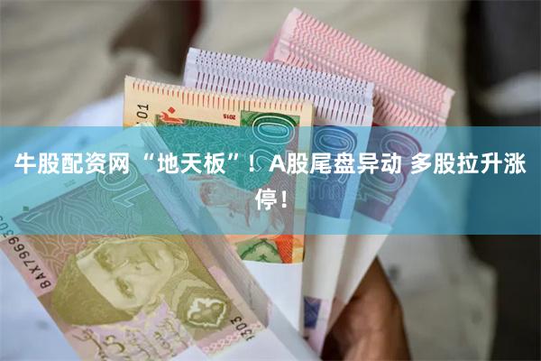 牛股配资网 “地天板”！A股尾盘异动 多股拉升涨停！