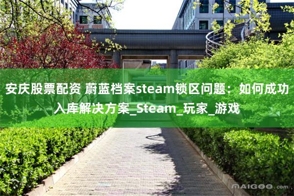 安庆股票配资 蔚蓝档案steam锁区问题：如何成功入库解决方案_Steam_玩家_游戏