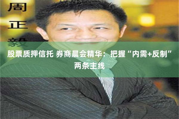 股票质押信托 券商晨会精华：把握“内需+反制”两条主线